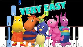 CÓMO TOCAR LA CANCIÓN DE LOS BACKYARDIGANS / SUPER FACIL