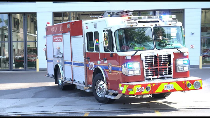 **NEW** Oakville Pumper 203 Responding