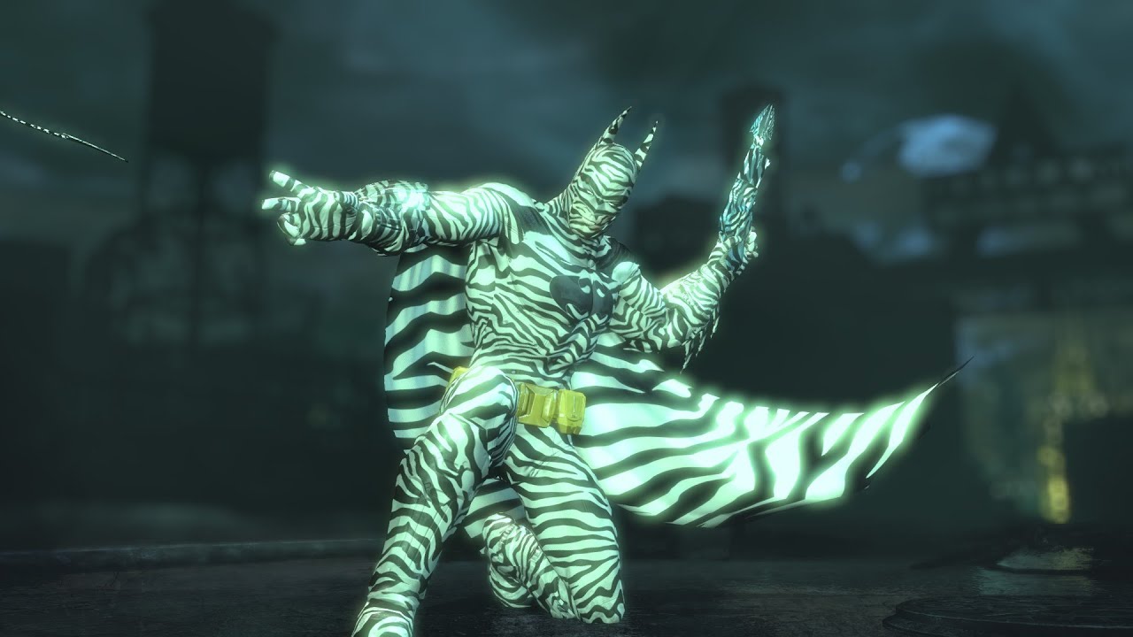 Batman: Arkham City - Zebra Batman