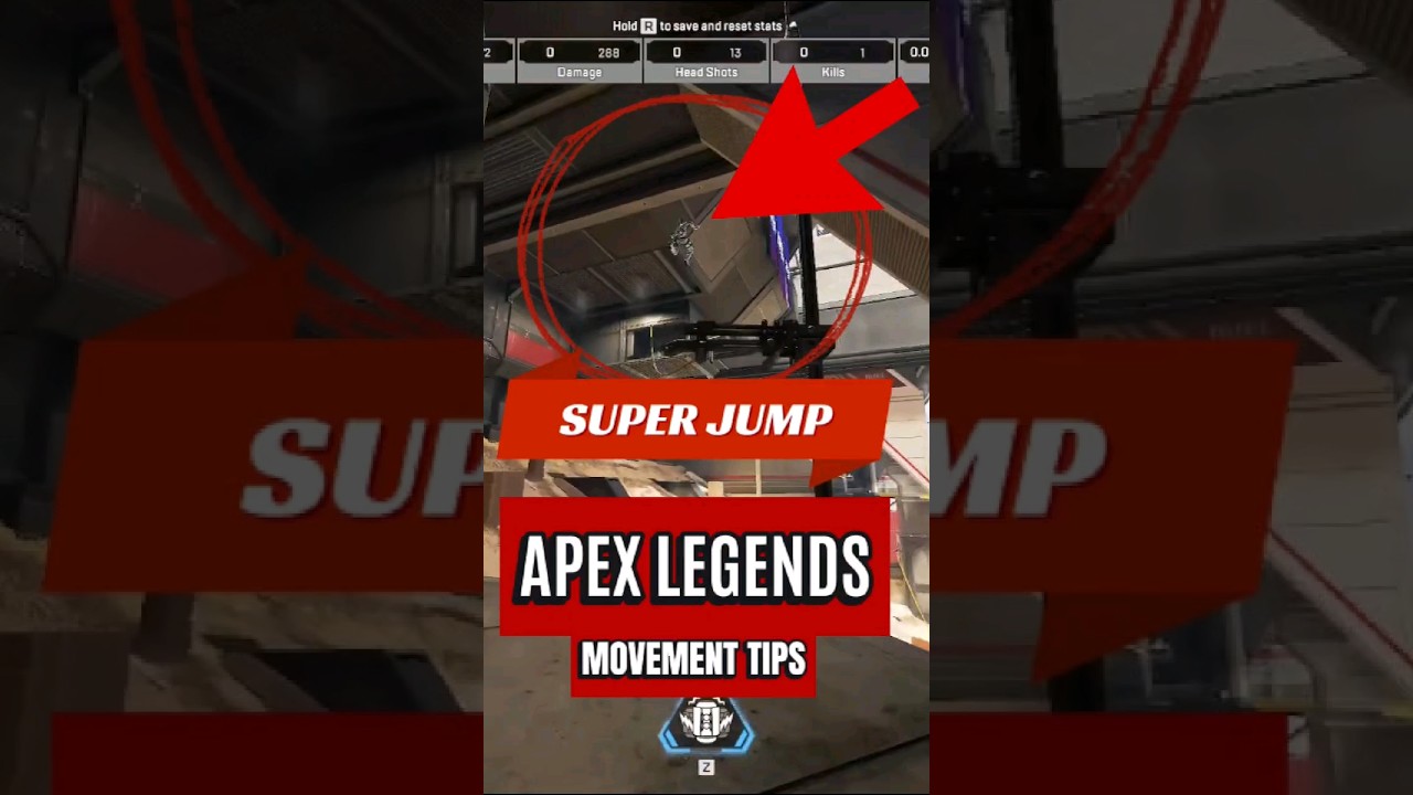How to Super Jump on Zip Lines - EASY - Apex Legends Movement Tips! #apexlegends