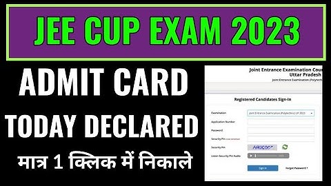 up polytechnic admit card 2023 kaise download kare, how to download up polytechnic admit card 2023