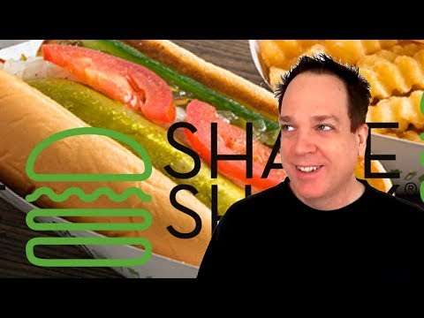 REAL Chicago Style Hot Dogs! Shake Shack Las Vegas
