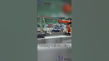 14PPM ESS Battery Module Automatic Assembly Line-Battery Cell Stacking