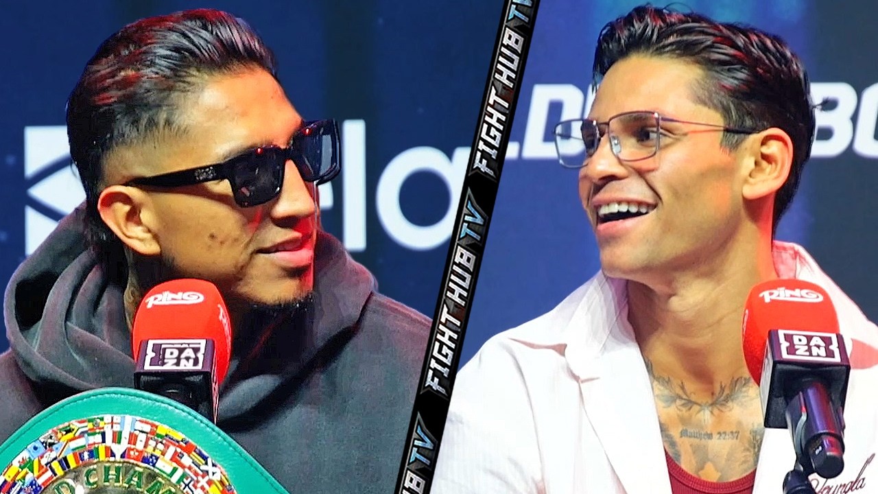 Mario Barrios vs Ryan Garcia - FULL Final Press Conference & Face Off!