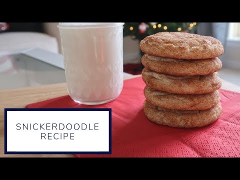 Snickerdoodle Cookie Recipe | Christmas Cookie Week Day 2