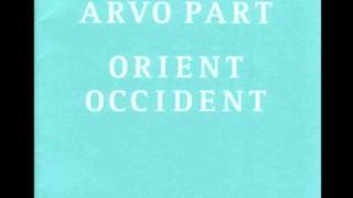 Video thumbnail of "Arvo Part - Como cierva sedienta I"