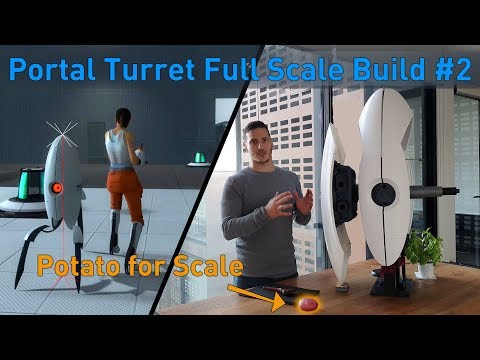 Building a Full Scale Portal Turret #02 : The Measuring