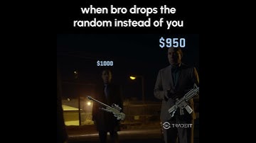 When Bro drops the random