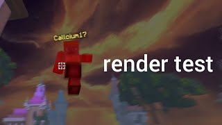 240fps render test