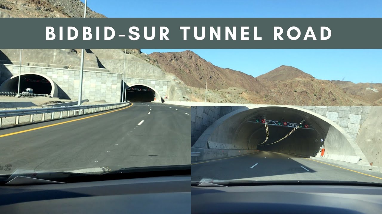 Bidbid Sur tunnel road Sultanate of Oman Bidbid sur Tunnel road