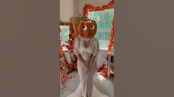 PUMPKIN HEAD TUTORIAL PART 2 ✨🎃  #halloween #pumpkinhead