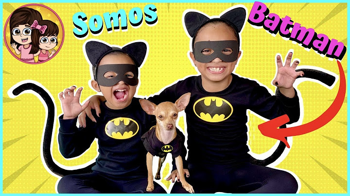 NOS CONVERTIMOS EN BATMAN | Las Leoncitas Kids