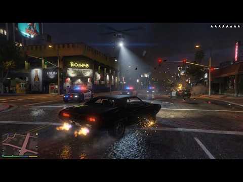 GTA 5 - Tequi-la-la Ballas Shootout + Ten Star Escape