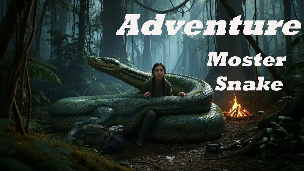 4k Epic Forest Adventure | Encounter With the Monster Snake 🐍🌲