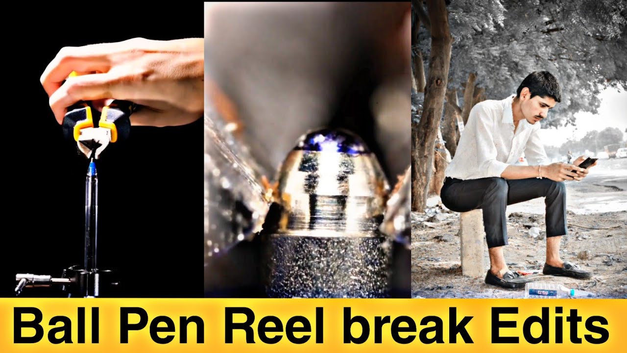 Ball Pen Break Reels editing tutorial in hindi || instagram viral reels Editing tutorial 