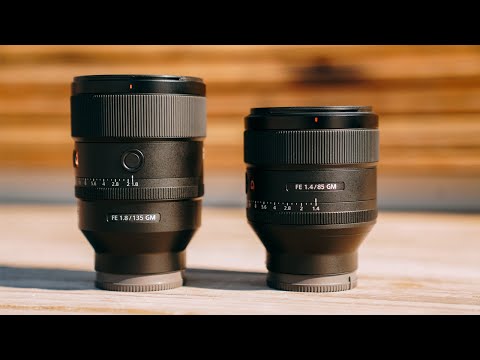 Sony 135mm f/1.8 vs Sony 85mm f/1.4 lens comparison