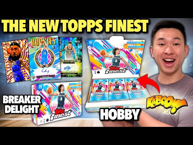その他 TOPPS FINEST TOPPS FINEST BASKETBALL HAS ARRIVED (KABOOM x2)! 😱🔥 2025-26