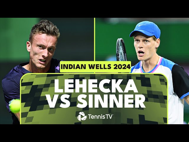 Jannik Sinner vs Jiri Lehecka Highlights | Indian Wells 2024 class=