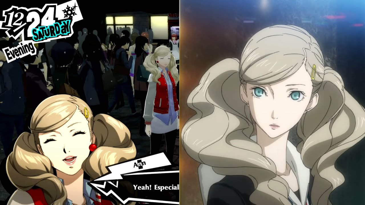 Persona 5 Royal Ann Romance Confidant Rank 1 to 10 (All Ann Takamaki Scenes) YouTube