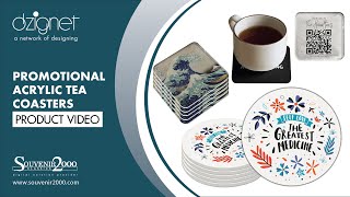 Promotional Acrylic Tea Coasters