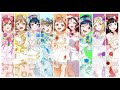 Thank You Friends Aqours (Espa&ntilde;ol - Romanji Lyrics) Color Coded