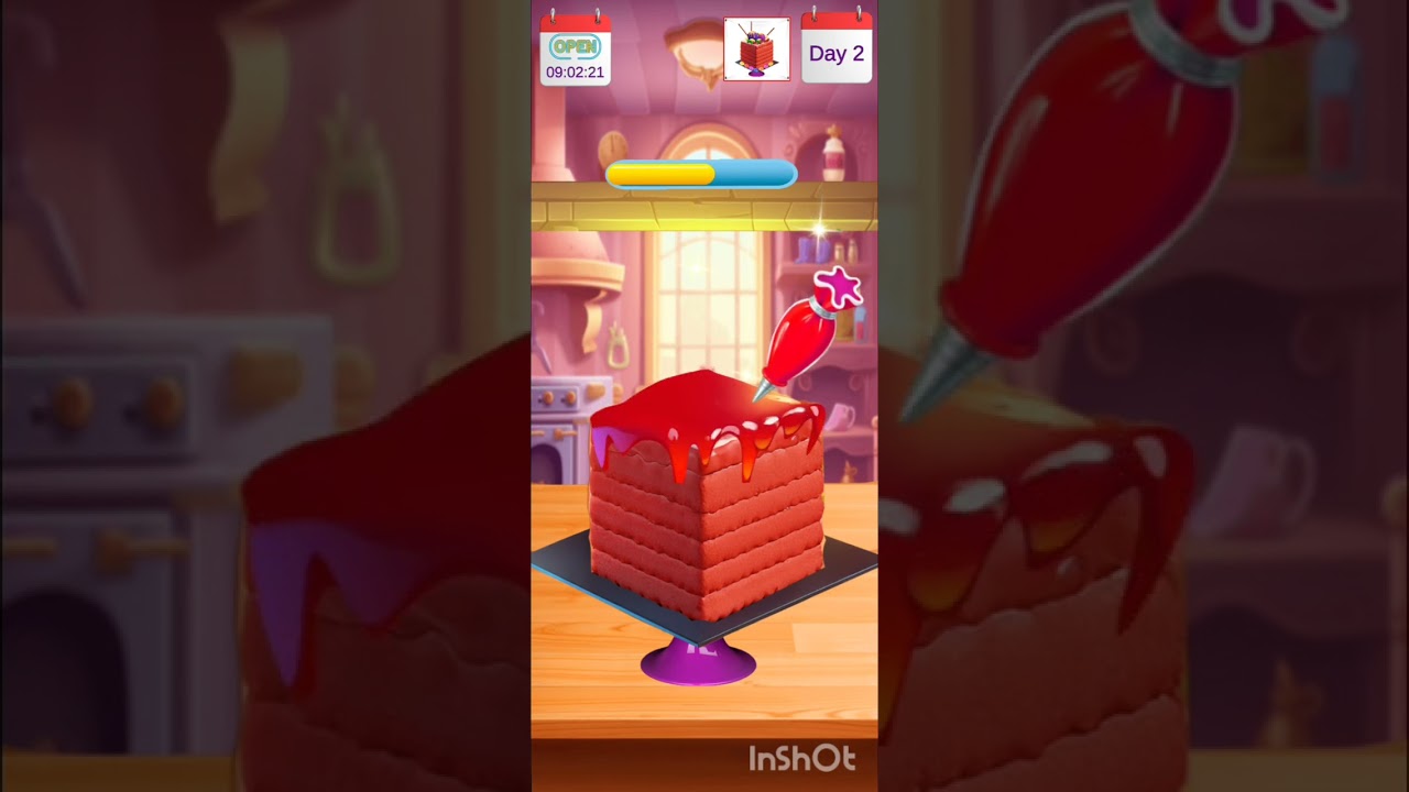 Cake making game 🎮