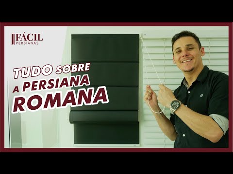 Vídeo: Persianas romanas DIY: instruções passo a passo, escolha de materiais