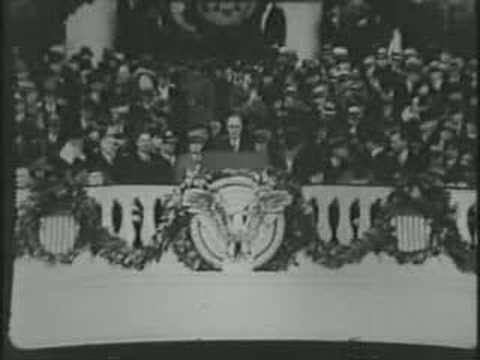 FDR Inaugurated! 1st Sound Pics of an Inauguration 1933/3/5