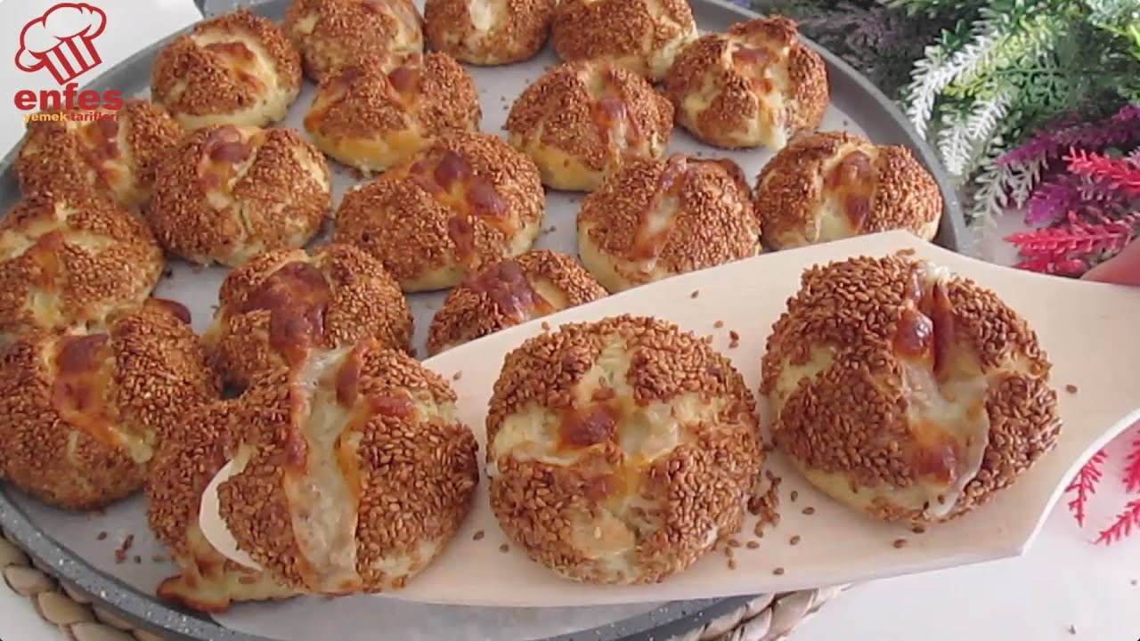 Asla Bir Tanesi Yetmeyecek????Kahvaltıda Severek Tüketeceğiniz En LEZZETLİ Mayasız Kıyır Poğaça Tarifi????