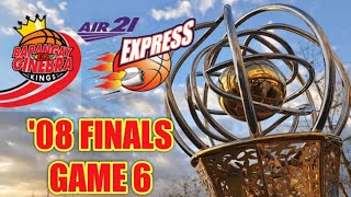 2008 PBA FINALS GAME 6 | Ginebra vs Air21 | Part 1 | RETRO PBA π¨