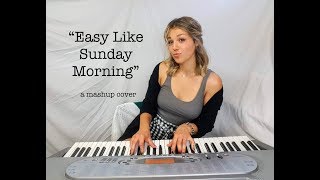 Easy Like Sunday Morning (mashup) - piano cover chords