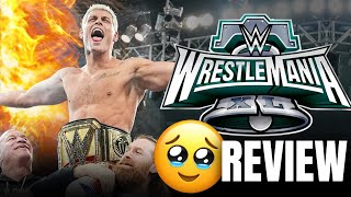 UNFASSBAR! 🥹 | WWE WrestleMania 40 Review