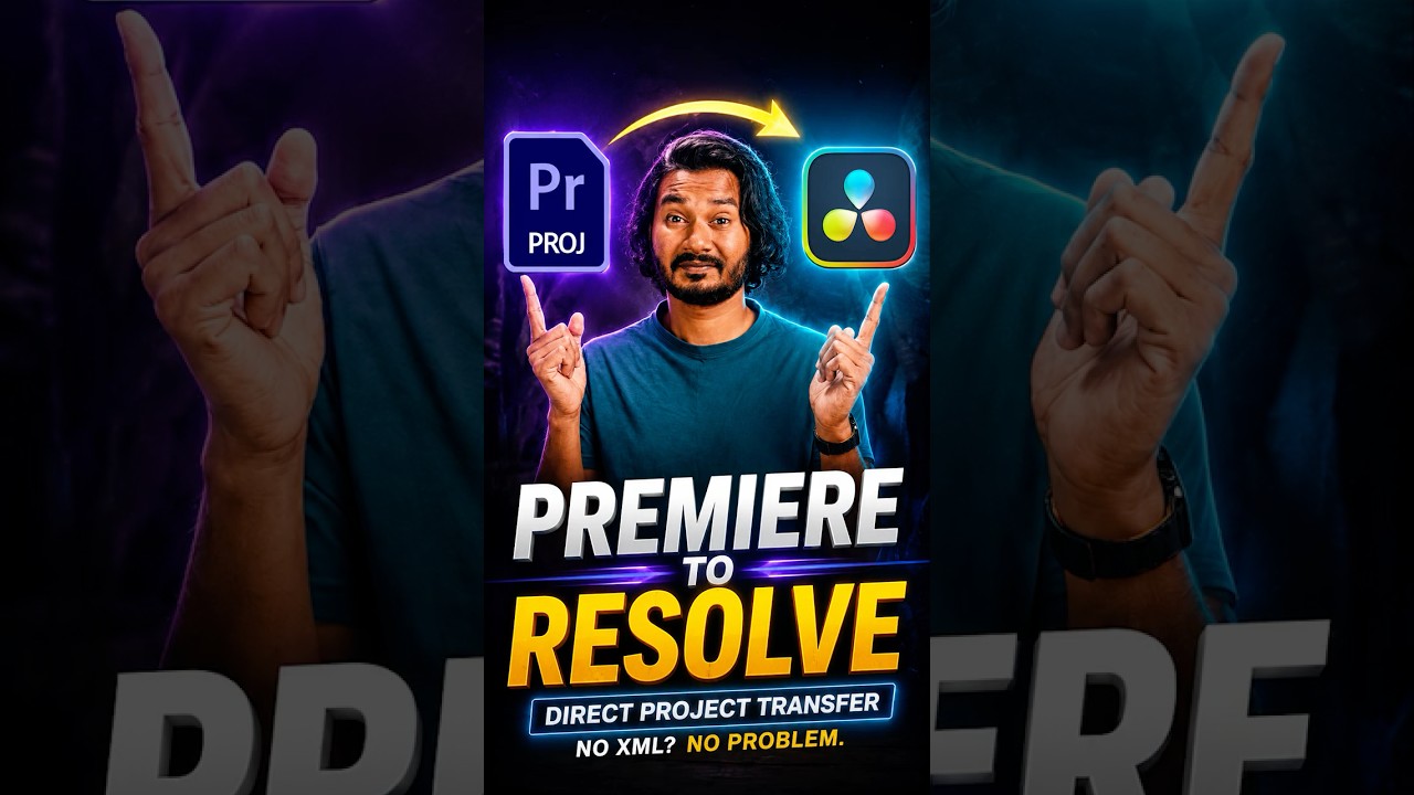 Premiere to Resolve, Finally Made Easy! #Tutorial #PremierePro #Resolve