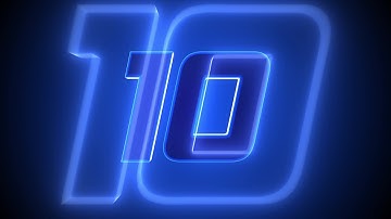 10 Second Countdown with Sound Effects ⏳ #44 | YT Timer ✅