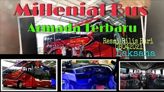 🔴Armada Terbaru. Resmi Rilis Kamis 080421.Millenial Bus Sinar Dempo