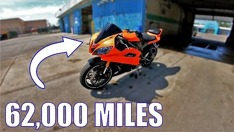 MEET THE 62,000 MILE YAMAHA R6