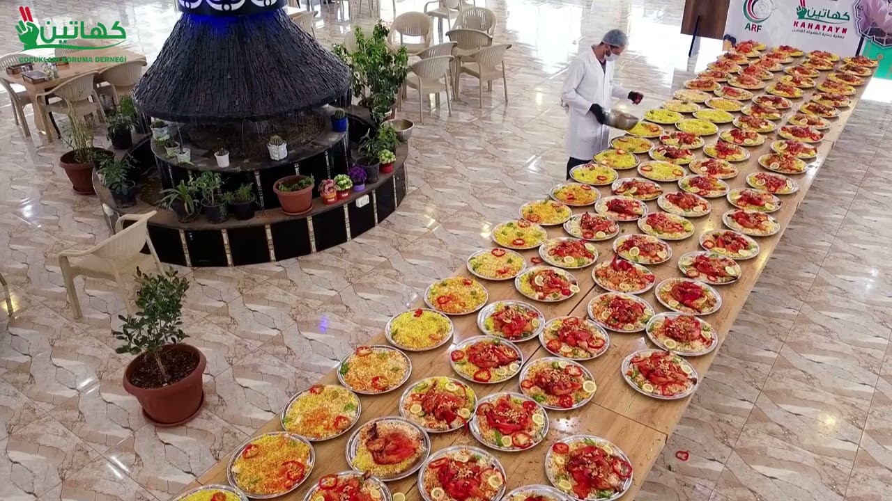 كهاتين تقديم وجبات للصائمين في أول أيام شهر رمضان 1444-2023 على أهلنا في مخيمات الشمال السوري