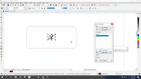 Corel Draw Tips & Tricks Macro Monster names into a Name Tag SUPER EASY