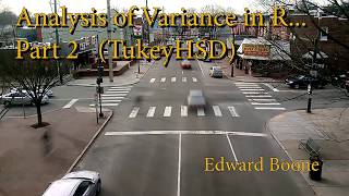One-Way ANOVA in R... Part 2 (TukeysHSD)
