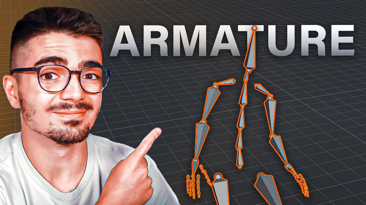 Comment utiliser l'armature sur Blender 4.3 ?