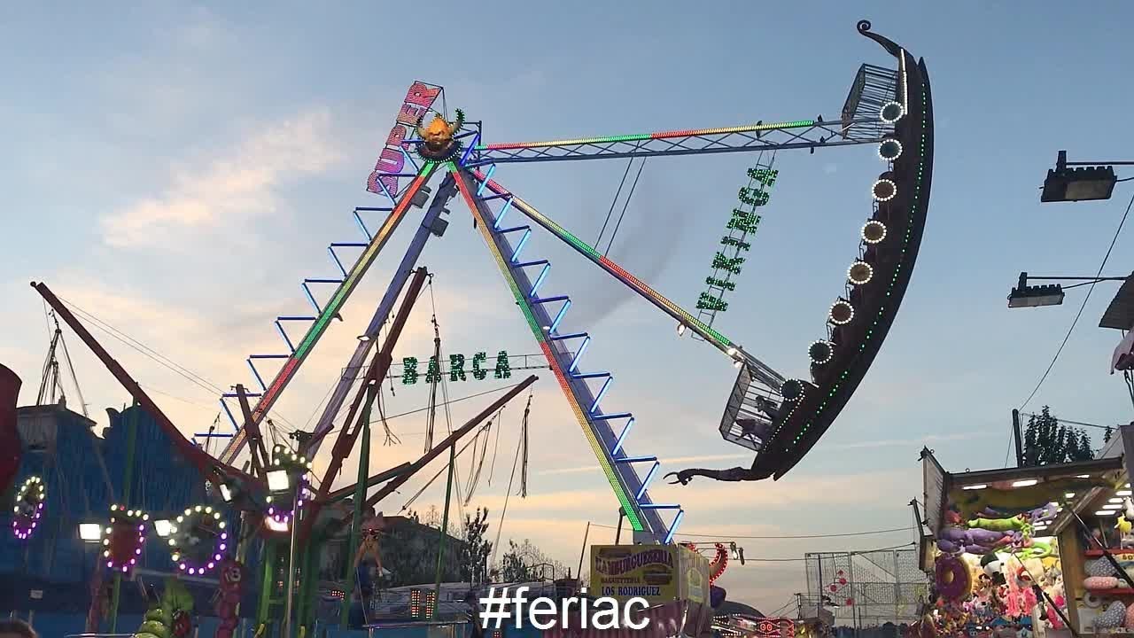 Atracción Super Barca Vikinga OFFRIDE Feria Fuengirola 2018