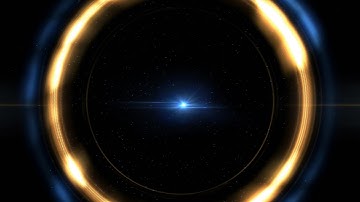 60FPS Threads of light Shining Halo Circlular Border Animation