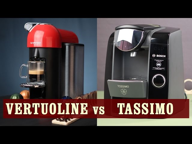 Give praktiseret parade Nespresso Vertuoline vs Tassimo - YouTube