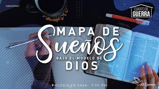 CUARTO DE GUERRA. MAPA DE SUEÑOS bajo el modelo de Dios. CUARTO DE GUERRA. MAPA DE SUEÑOS bajo el modelo de Dios.