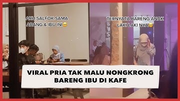 Viral Pria Nongkrong Bareng Ibu di Kafe, Tak Malu Meski Pengunjung Lainnya Anak Muda Semua