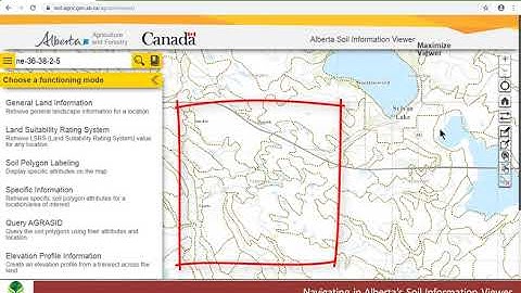 Alberta Soil Information Viewer Video Short