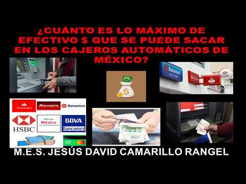 CUÁNTO ES LO MÁXIMO $$ QUE SE PUEDE SACAR DE LOS CAJEROS DE TODOS LOS BANCOS