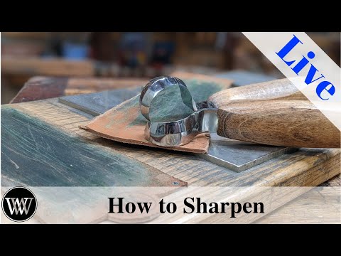 How To Sharpen Your Spoon Carving Hook Knife “Scary Sharp