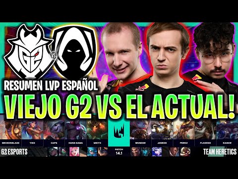 FLAKKED LIDERA EL VIEJO G2 CONTRA EL G2 ACTUAL! | G2 vs TH RESUMEN LEC INVIERNO 2024 ESPAÑOL LVP