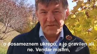 O Covid19 Krizi, Obsodbi Nasilnih Protestov V Ljubljani In Čestitkah Zdravstvenim Delavcem